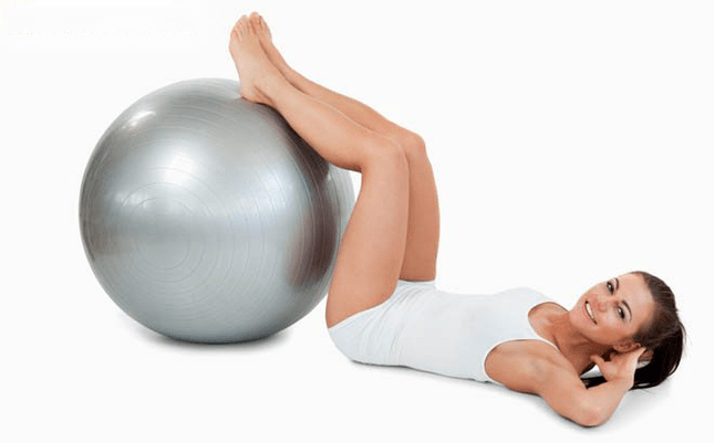 gymnastic ball exercises for varicose veins