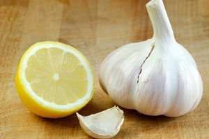 treatment of varicose veins bell of garlic and lemon